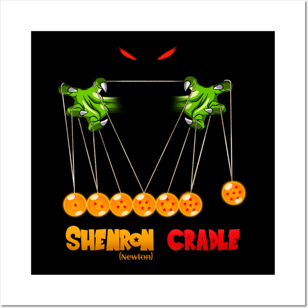 Dragon Ball; Shenron Cradle Wall Art by Meca-artwork